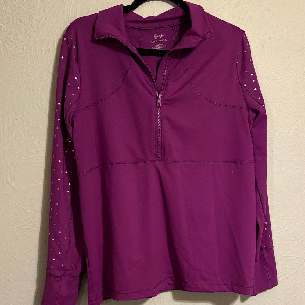 Life Is Good Women's Purple Sweatshirt